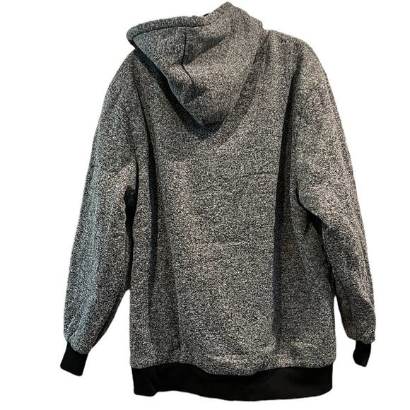 PING PONG PRO JACKET SWEATER HOODIE ZIP-UP Mens 2XL Gray Fall winter cozy - Picture 2 of 5